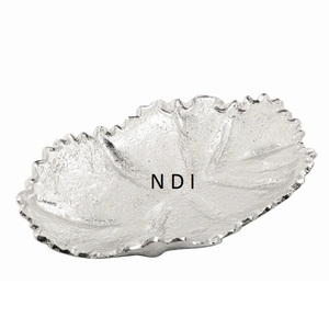 Venta caliente cocina Catering usado desayuno comida servidor bandejas acabado brillante vajilla Decoración de mesa bandeja de servicio - Product Image 4