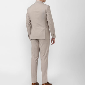 Vente en gros Business Coat Pent Tenue de cérémonie personnalisée pour hommes Costumes de mariage Ensemble mince pour hommes Costumes respirants - Product Image 2