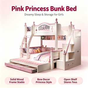 <span class=keywords><strong>Lit</strong></span> superposé moderne en bois massif pour mère et enfant, <span class=keywords><strong>lit</strong></span> pour enfants à deux niveaux avec glissière, écologique et gain de place - Product Image 4