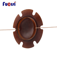 Diaphragme phénolique à film de résine avec diamètre intérieur du noyau de 40 mm Bobine vocale Sirène Tweeter Corne Haut-parleur Audio Sound Driver Unit Parts