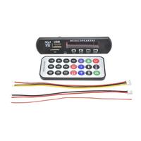 Placa decodificadora DE REPRODUCTOR DE MP3 con versión de tarjeta USB /TF para coche con función de radio FM, módulo de Audio para coche, control de volumen, reproducción/Pausa