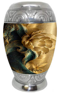 สติกเกอร์ตกแต่งรูปดาวสำหรับเผาอัฐิอลูมิเนียมสำหรับขี้เถ้าจากมนุษย์แถมถุงกำมะหยี่ - Product Image 2