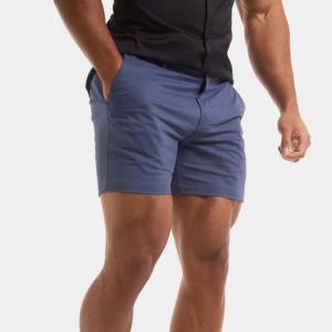 Shorts Bermuda de Algodón 100% Transpirables y Ecológicos de Alta Calidad para Hombre, con Cordón Ajustable, Estilo Veraniego y Moderno, Venta al Por Mayor OEM Personalizada - Product Image 2