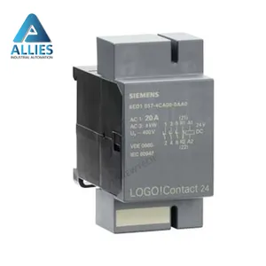 6ED1057-4CA00-0AA0 Siemens LOGO PLC SIMATIC contact 24 Switching module for direct switching of resistive loads up to 20 A and m
