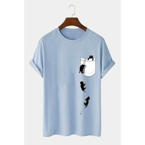 Camiseta personalizada de moda Tendencia 2025 Artículo Camisetas con estampado de dibujos animados Exportación Camiseta de algodón puro Moda - Product Image 5