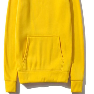 Meilleur prix pull pour hommes 100% haute qualité coton thermique à capuche tenue décontracté solide fermeture éclair conception plaine teint hiver chaud en ligne - Product Image 3