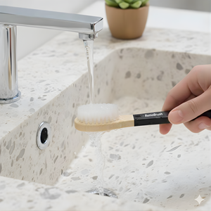 Cepillo de dientes natural Miswak, cerdas suaves antibacterianas para cuidado bucal suave, mango de Bambú - Product Image 1