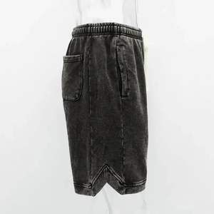 กางเกงขาสั้นผู้ชายวินเทจซักได้แบบลำลองเล่นกีฬาฤดูร้อนสตรีทแวร์ - Product Image 3