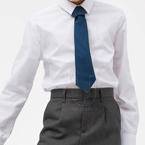 ชุดนักเรียนชายฤดูร้อน ชุดนักเรียนประถม คุณภาพสูง เสื้อแขนสั้นน้ำหนักเบา กางเกงนักเรียน โพลีเอสเตอร์/คอตตอน ลดราคาออนไลน์ - Product Image 4