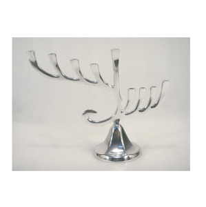 Bougeoir en aluminium Ornements Candélabres Arbre de table Bougeoir Présentoir de centre de table pour la décoration intérieure - Product Image 1