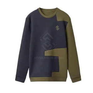 เสื้อสเวตเชิ้ตผู้ชายคุณภาพดีสำหรับฤดูหนาว ผ้าฟลีซลายเรียบ เป็นมิตรกับสิ่งแวดล้อม ระบายอากาศได้ดี สวมใส่สบายๆ - Product Image 2