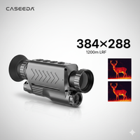 Monoculaire thermique 384x288, vision nocturne, longue portée 1000m, 35mm, infrarouge numérique, CASEEDA MV3, 50Hz, portable, pour la chasse