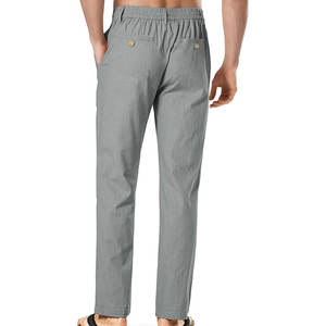 Meilleure vente en gros de pantalons décontractés élégants pantalons amples pour hommes pantalons à séchage rapide pour hommes polyester/élasthanne - Product Image 4