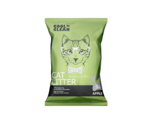 Cool Clean Control de olores Arena para gatos Producto verde - Product Image 1