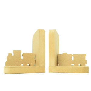 Serre-livres en bois massif naturel 100% personnalisables au design moderne Accents de table Utilisation décorative disponibles Serre-livres en gros - Product Image 3