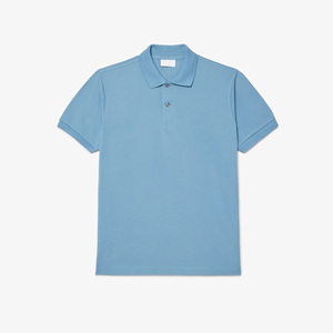 Polos masculinos de algodón ligeros informales de moda callejera, polos masculinos de marca personalizados al por mayor - Product Image 4