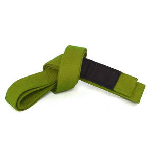 Cinturones de Artes Marciales de Jiu-Jitsu y Judo de Algodón con Logotipo Personalizado de Primera Calidad, Cinturón Ligero de Cintura Alta Personalizado - Product Image 3