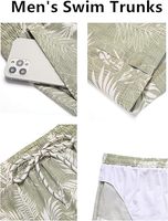 Shorts de Playa de Secado Rápido para Hombre, Talla Grande, con Estampado, Impermeables, Antibacterianos y Anti-UV