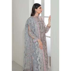 Ensemble de costume en résille brodé pour femmes SF-184 - Product Image 5