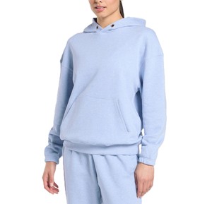 2025 ropa activa logotipo personalizado pulóver talla grande Sudadera con capucha de mujer cómoda al por mayor tela de algodón informal - Product Image 1