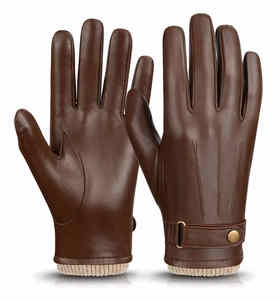<b>Mens</b> Genuine Sheepskin <b>Leather</b> <b>Gloves</b> Premium Quality Affordable 2024 Fashion <b>Gloves</b> from Pakistan - Product Image 1