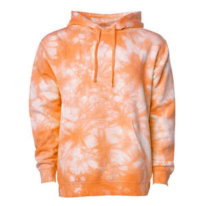 Design personnalisé entièrement personnalisé hommes Tie Dye Hoodies pas cher taux respirant 100% coton Tie Dye Hoodies pour homme avec des trucs durables - Product Image 6