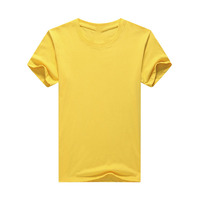 T-shirt promotionnel personnalisé OEM en coton peigné 200g, col rond, manches courtes, anti-boulochage, respirant, séchage rapide, écologique