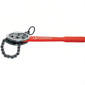 Clé à chaîne robuste pour tuyaux Rothenberger de 6 pouces, longueur totale de 1120 mm et plage de serrage de 168 mm - Product Image 3