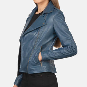 Veste en cuir de vache pour femme, résistante, légère, décontractée, respirante, coupe-vent, écologique, pour la saison hivernale - Product Image 3