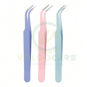 2024 meilleur prix pince à épiler en acier inoxydable dans des couleurs assorties pour épiler les sourcils pince à épiler en acier inoxydable de qualité médicale - Product Image 1