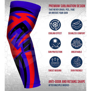Mangas de brazo de tendencia superior Recién llegado Ideal para mangas de brazo de fitness El mejor material Hecho Mangas de brazo para venta en línea - Product Image 4