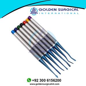 Juego de herramientas de extracción de dientes, 7 Uds., juego de instrumentos de implante de aleación de titanio, juego Dental de raíz de extracción Dental, instrumentos quirúrgicos - Product Image 4