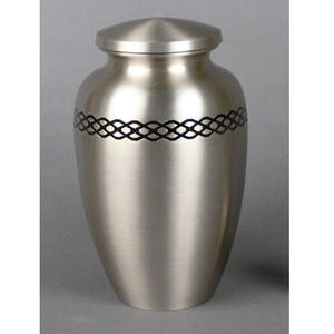 Urna de cremación de latón decorativo, urna de cremación de diseño moderno, grabado de cenizas funerarias, calidad prémium - Product Image 6