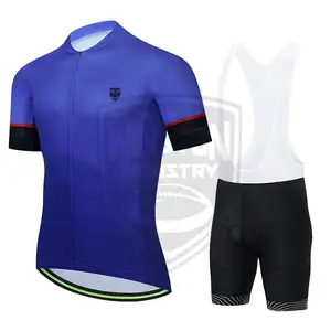 Sportbekleidung 100 % Polyester Radsportuniform individuelle Raduniform meistverkaufte Raduniform