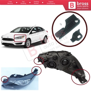 Support de fixation de phare BHL548, kit de réparation avec languettes, côté gauche, pour Focus C346 MK3 2010-2020 BM5113W030 - Product Image 5