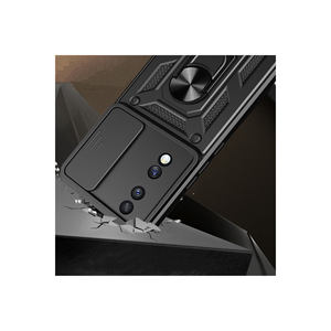 Coque de téléphone en silicone antichoc robuste Netzy avec support magnétique et protection coulissante de l'appareil photo pour Honor 70 5G SE INS - Product Image 3