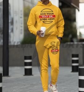 Conjunto Deportivo de Verano Unisex de Talla Grande, Estilo Holgado, 100% Algodón Cómodo, Diseño 2 en 1, Transpirable, Color Sólido - Product Image 2