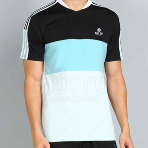 T-shirt à col rond surdimensionné sur mesure le plus populaire pour adultes T-shirt à manches courtes en coton/fibre de bambou - Product Image 1