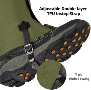 Guêtres ajustables en nylon personnalisées pour la randonnée, la chasse et l'alpinisme – Vente en gros - Product Image 2