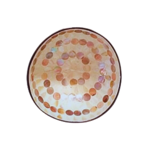 Tazón de cáscara de coco personalizado ecológico, lacado hecho a mano para uso doméstico y en la cocina directamente del fabricante de Vietnam - Product Image 3