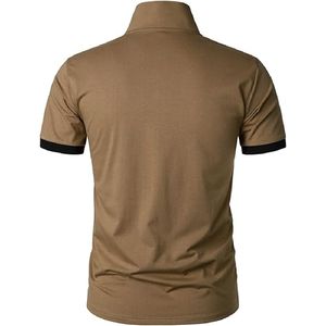 Nouveau 2025 Offre Spéciale 100% coton séchage rapide glace soie à manches courtes hommes évacuation de l'humidité haute qualité personnalisé Sport Polo - Product Image 2