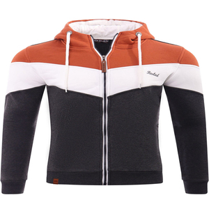 Fabricant OEM de sweat à capuche d'hiver à fermeture éclair personnalisée multicolore Fabricant de sweat à capuche zippé vierge en coton polaire de haute qualité pour hommes Boxy Respirant rapide - Product Image 1