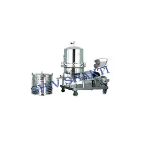 Stainless Steel Zero Hold up Sparkler Filter Press with Efficient Motor and Engine Components