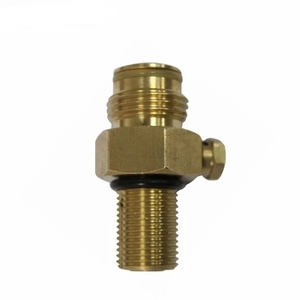 CO2 Tank Pin Valve Standard Brass for <b>Paintball</b> - Product Image 5