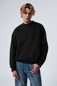 Alta calidad Vintage French Terry Pullover 100% algodón liso teñido cuello redondo sudadera para hombres patrón sólido invierno estilo Casual - Product Image 3
