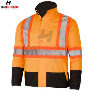 Vestes de sécurité de construction respirantes haute visibilité Veste de sécurité de haute qualité Vêtements de travail Veste de sécurité de construction d'usine - Product Image 4