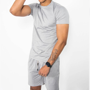 Vente à Chaud Ensemble Short d'Été Décontracté pour Hommes T-shirt à Manches Courtes Respirant avec Logo Personnalisé Meilleur Matériel Porter - Product Image 5