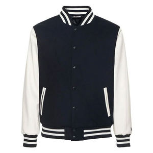 Blouson aviateur Letterman Varsity pour hommes personnalisé en gros manteau de baseball de l'université avec sublimation manteau vierge pour hommes - Product Image 1