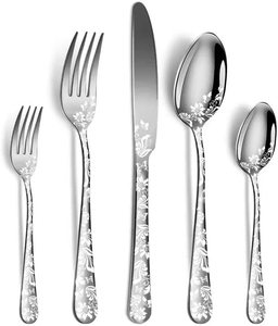 Custom Color Handmade Luxury Rose <b>Gold</b> Plated Durable Table <b>Top</b> Cutlery Set Traditional Home Decorative Stainless Steel Ware - Product Image 6