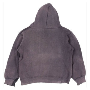 Sweat à capuche pour homme de haute qualité, personnalisé, avec broderie unie, style délavé soleil, effet vieilli, délavé à l'acide, 100% coton - Product Image 5